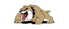 4" us marine corps usmc bulldog left tan bumper sticker decal usa made