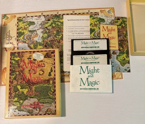 Might and Magic Book One Commodore 64/128 Floppy Disk