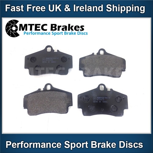 Porsche Boxster 986 3.2 S 99-04 Front Rear Brake Discs & Pads Mtec Black Edition - Picture 8 of 10