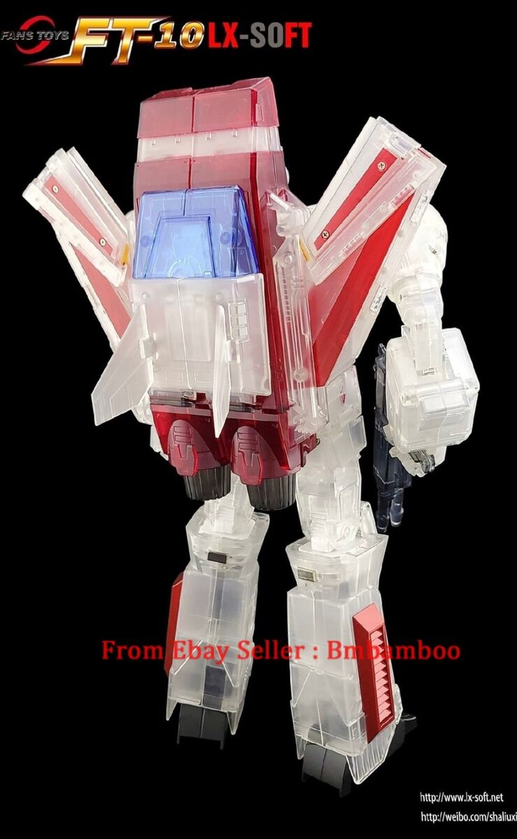 FANS TOYS FT-10LX-SOFT Phoenix Transparent Transformable FANS TOYS FT-10LX-SOFT Phoenix Transparent Transformable