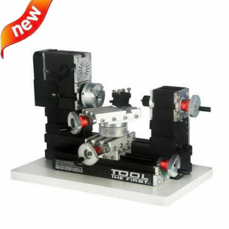 12000r 60W Mini Metal Rotating Lathe Motor DIY Tools High Power Drilling Machine - Image 2 of 2
