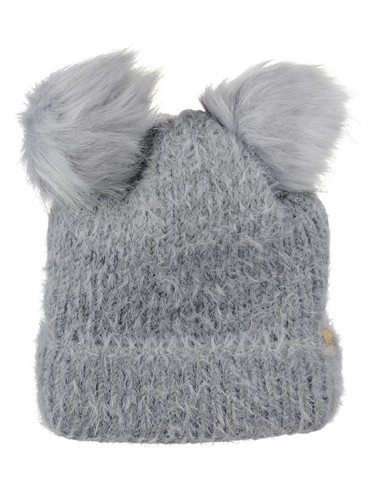 New! D&Y Women's Extra Soft Comfy Double Pom Ear Hat Beanie - Picture 13 of 20