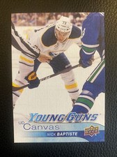 2016-17 Upper Deck NICK BAPTISTE Young Guns Canvas #C221