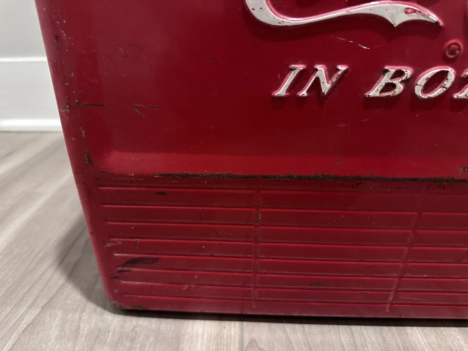 Vintage Progress Refrigerator Co - Coca Cola Coke Cooler - Image 2 of 4