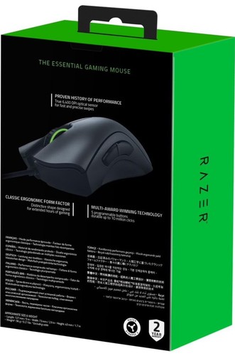 Razer Cobra Lightweight Optical Wired RGB Gaming Mouse / NEW - Picture 6 of 12