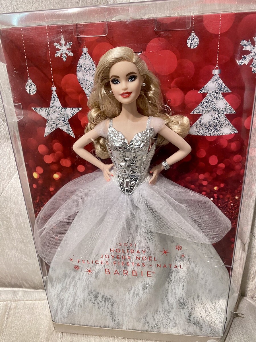 Mattel 🇨🇦 Barbie Signature 2021 Holiday 💎Collector Doll