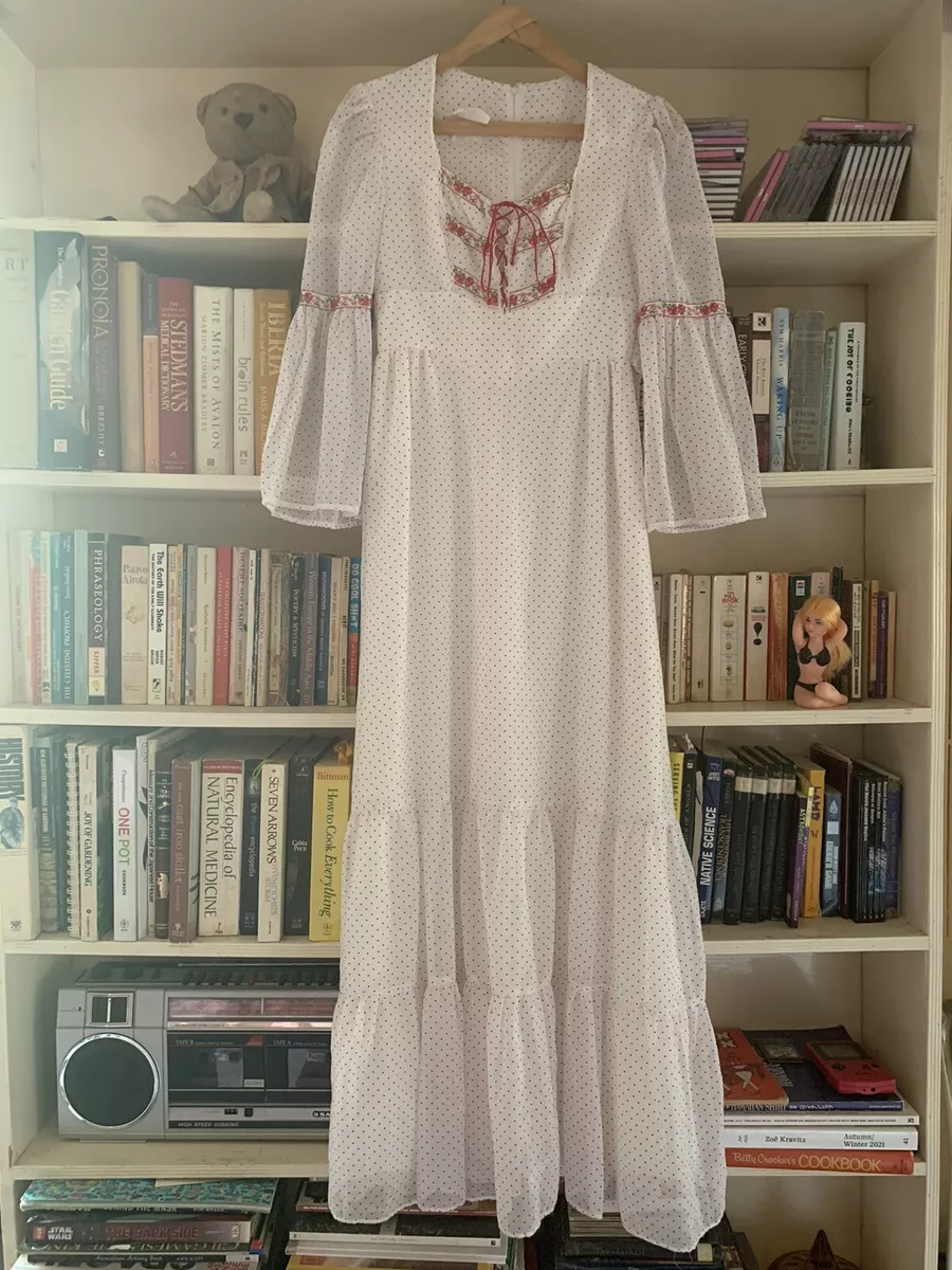 Vintage Women s 1960s 60s 70s Boho Hippie Dress By Roberta