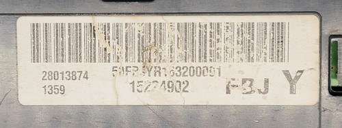 2002-2007 BUICK RENDEZVOUS USED INSTRUMENT CLUSTER FOR SALE 15224902 - Picture 5 of 8