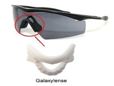Galaxy Nose Pads Rubber Kits For Oakley M Frame Heater/Sweep/Strike/Hybrid White
