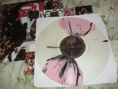 DEATH - INDIVIDUAL THOUGHT PATTERNS- VERY HARD TO FIND LTD EDITION LP MULTICOLOR