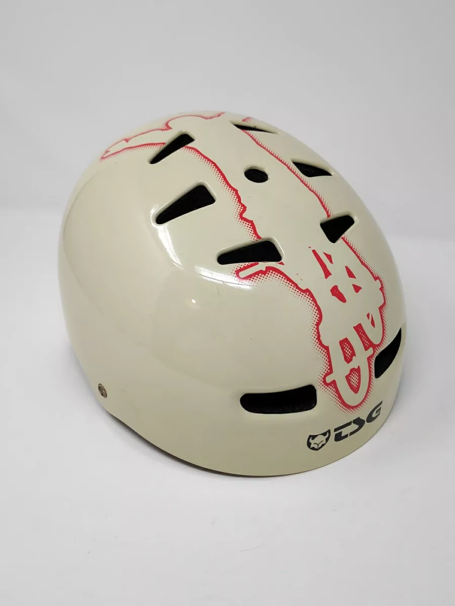 RARE Mid School TSG Limited Edition Ryan Nyquist BMX Helmet Tan