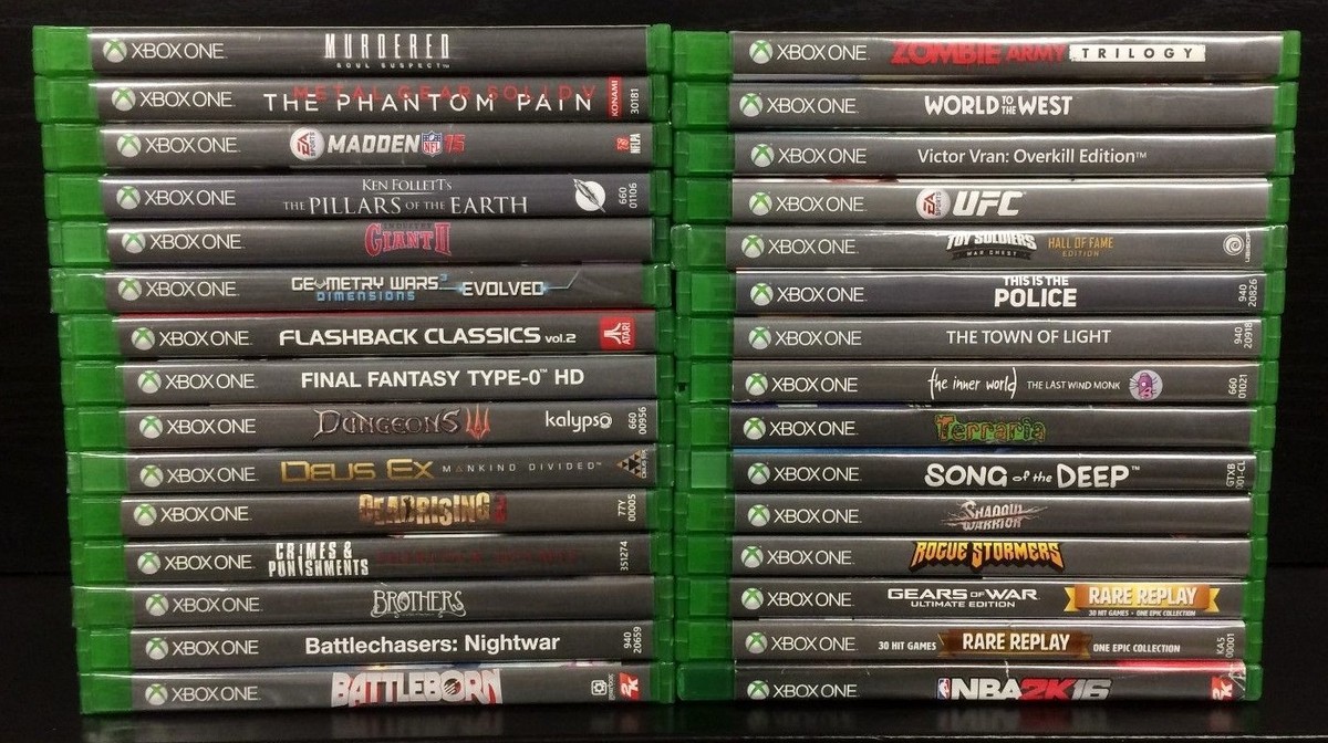 Xbox One Games Complete Fun Pick Choose Video Games Updated 4/13