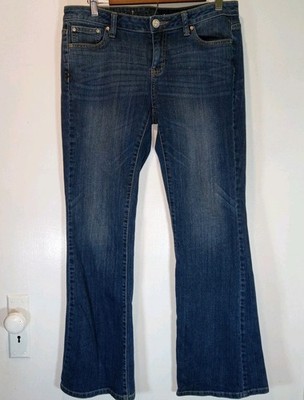 Jennifer Lopez JLo Jeans Women's Size 6 Stretch Midrise Bootcut Denim Blue Jeans