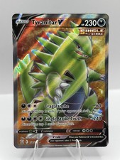 Pokemon TCG Tyranitar V SWSH:Battle Styles 154/163 Full Art N/M on eBay
