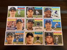 2005 Topps Heritage COLORADO ROCKIES Base Team Set of (9) Matt Holliday