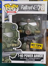 Funko Pop! Games Fallout 4 T-60 Power Armor #78 Hot Topic Exclusive Boxed