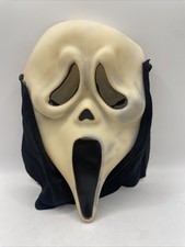 Vintage Scream Ghost face Mask Marked Easter Unlimited INC. No Hood COSTUME