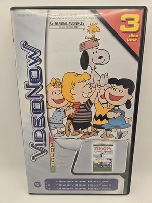 Videonow Snoopy Come Home 3 Disc PVD Video Peanuts | eBay