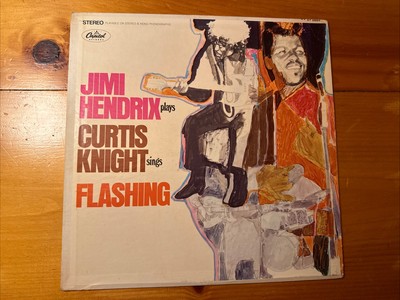 Jimi Hendrix/Curtis Knight    Flashing 1968 Capitol ST-2894 Jacket VG+ Vinyl NM
