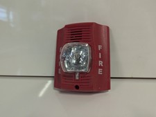 Tested and working Honeywell / System Sensor P2R Horn Strobe - Red