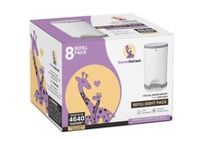 Refills Compatible with DEKOR PLUS Diaper Pail Refills 8 Pack Diaper Pail...
