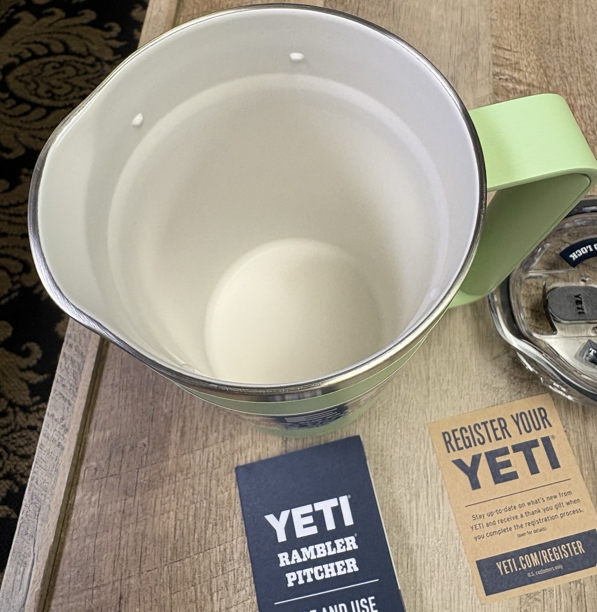 YETI Rambler 34 oz Pitcher Key Lime NWT | eBay