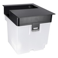 Easypart Passend FüR 201-24A3-0118 Ecovacs Frischwassertank（Water Tank-Black）