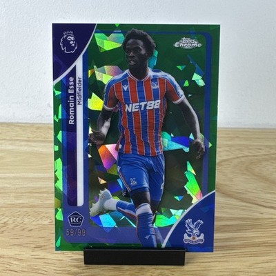 Romain Esse 2025-26 Topps Chrome Sapphire Premier League Green Sapphire RC /99