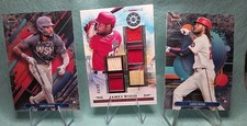 2025 Panini Boys Of Summer- James Wood 5 Tool Relic 65/99+ 2Topps Finest  RCs.
