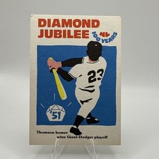 1976 Laughlin Diamond Cards Jubilee - Bobby Thompson #29