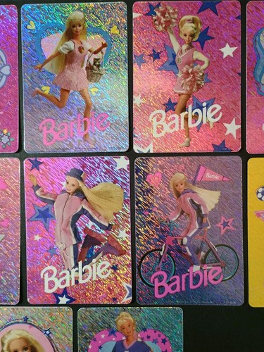Vintage Stickers Lot Barbie Prism Vending Sticker Mix Lot Of 12 VTG 90s Mattel - Picture 3 of 5