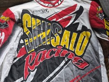 Vintage Motocross MX Sinisalo Jersey.  Size Large AHRMA Offroad