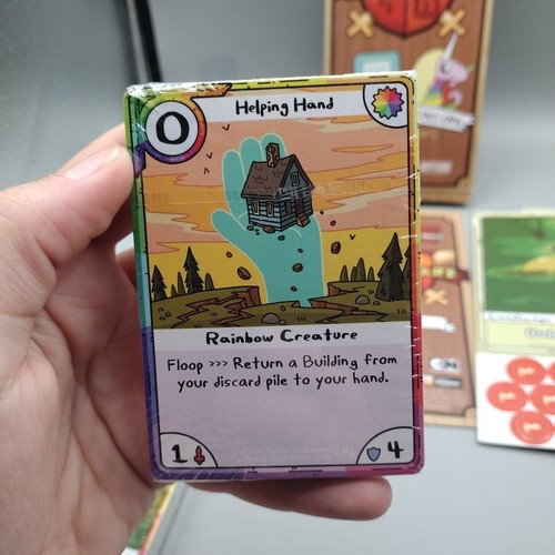 Cryptozoic CCG Adventure Time Card Wars - Finn vs. Jake Box Incomplete **READ - Picture 7 of 14