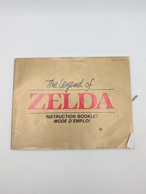 The Legend of Zelda (Nintendo NES, 1987) Gold Cart W/ Original Box Authentic
