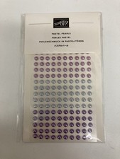 Stampin' Up  Pastel Pearls Embellishments 200 Pieces NEW