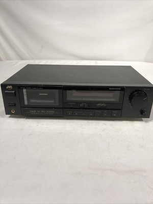 JVC TD-R421 Stereo Cassette Deck Dolby HX Pro Tested & Working 