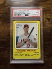 2018 Topps Heritage High No.- 1969 Collector Cards Shohei Ohtani #69CC-SO PSA 9!