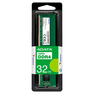 Adata Memory 32GB DDR4 3200(22) 32GX16 UDIMM 288Pins Desktop