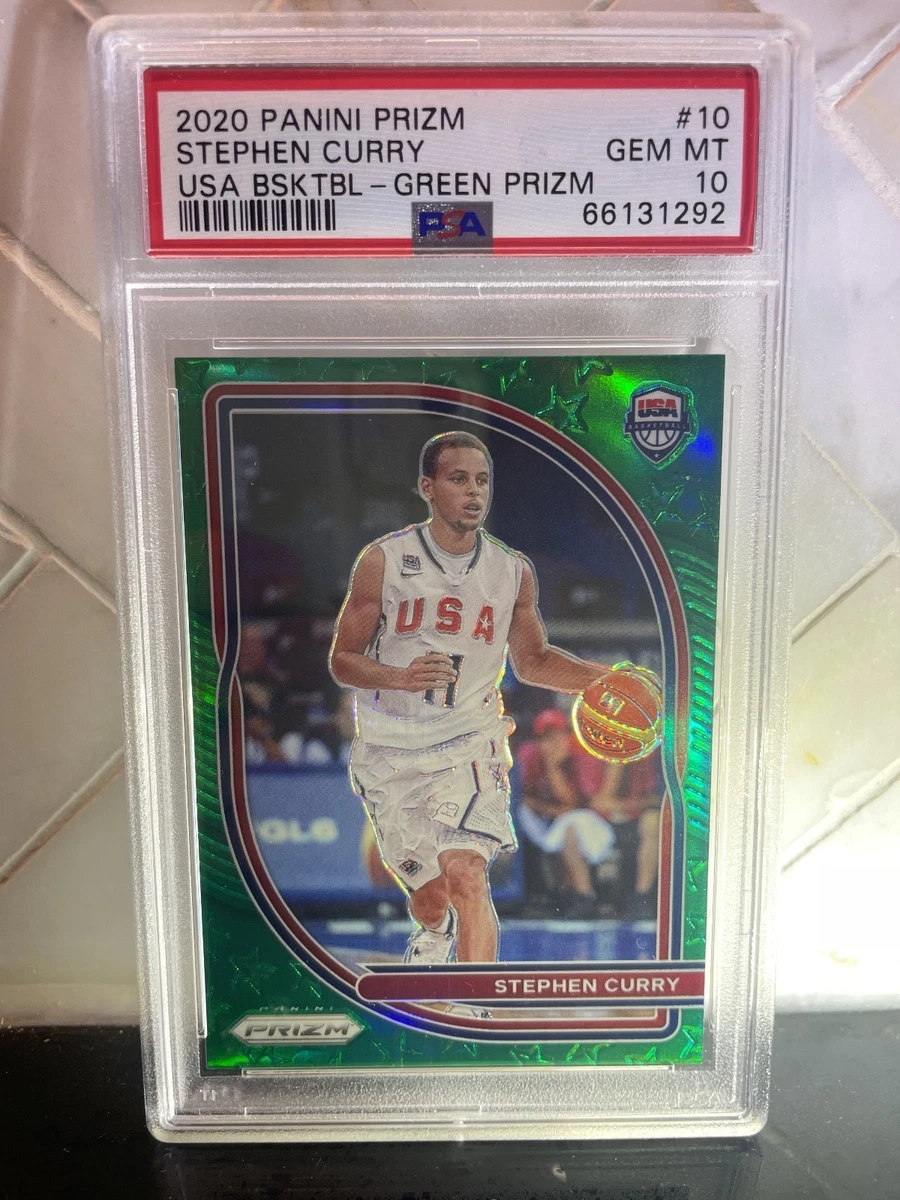 Panini Stephen Curry 10 Graded Basketball Sports Trading Cards