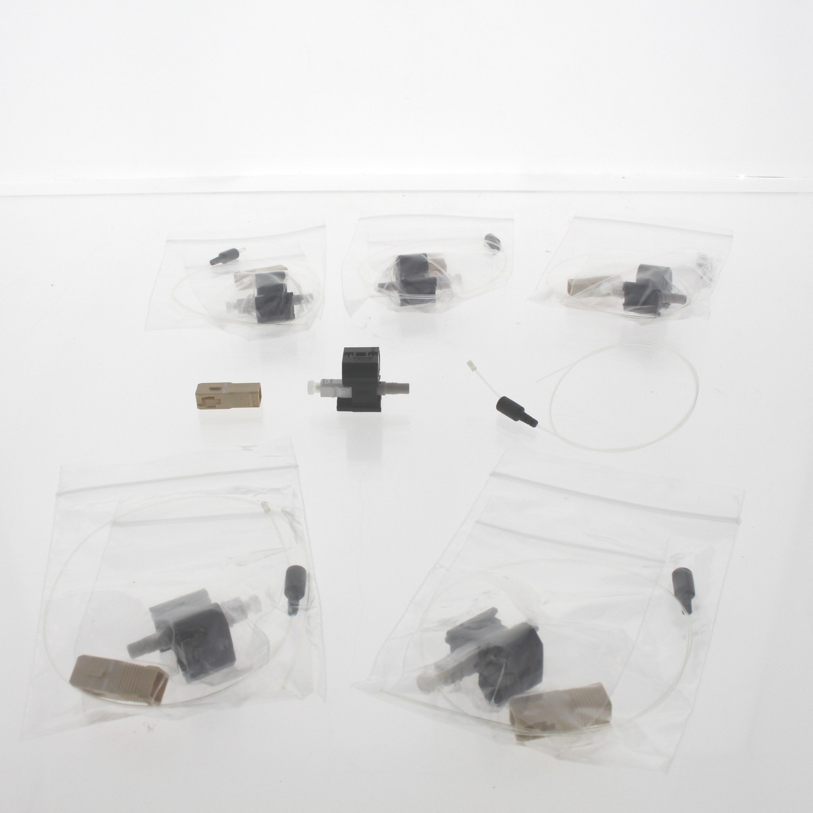 6 Leviton Uplink Pre-Polished Fiber Connector SC 62.5UM M-Mode