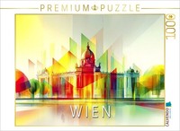Calvendo Puzzle Vienna | 1000 Pieces, Finished Size 25.2 × 18.9 In (64 × 48 Cm)