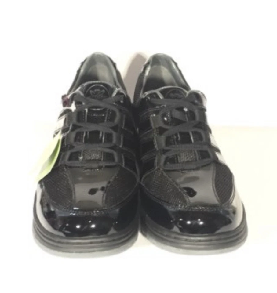 Zapatos Mephisto Sano Escape de cuero negro para mujer talla 7 hechos en Francia Foto 3 de 4