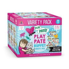 Weruva B.F.F. Play Paté Lovers Buffet Pack 18x2.8oz Cans - Best Feline Friend