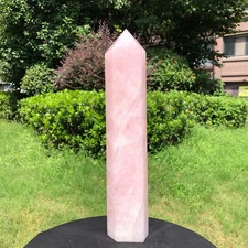 4.18LB  Natural Powder Crystal Pillars Mineral Specimens Obelisk Healing 2055