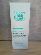 Bigger Than Beauty Skincare Bright Balance Hydrating Gel Cleanser New in Box
