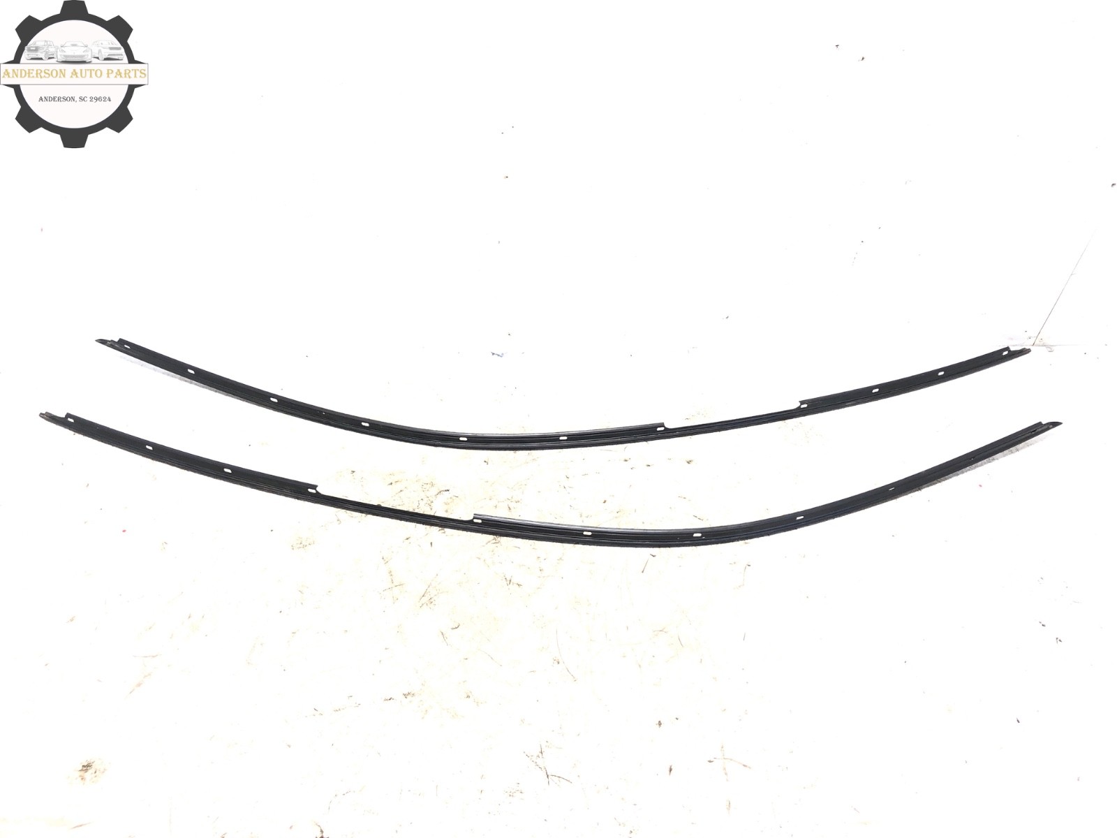 2017-2024 MASERATI LEVANTE SIDE UPPER DOOR ROOF DRIP MOLDING SET OEM