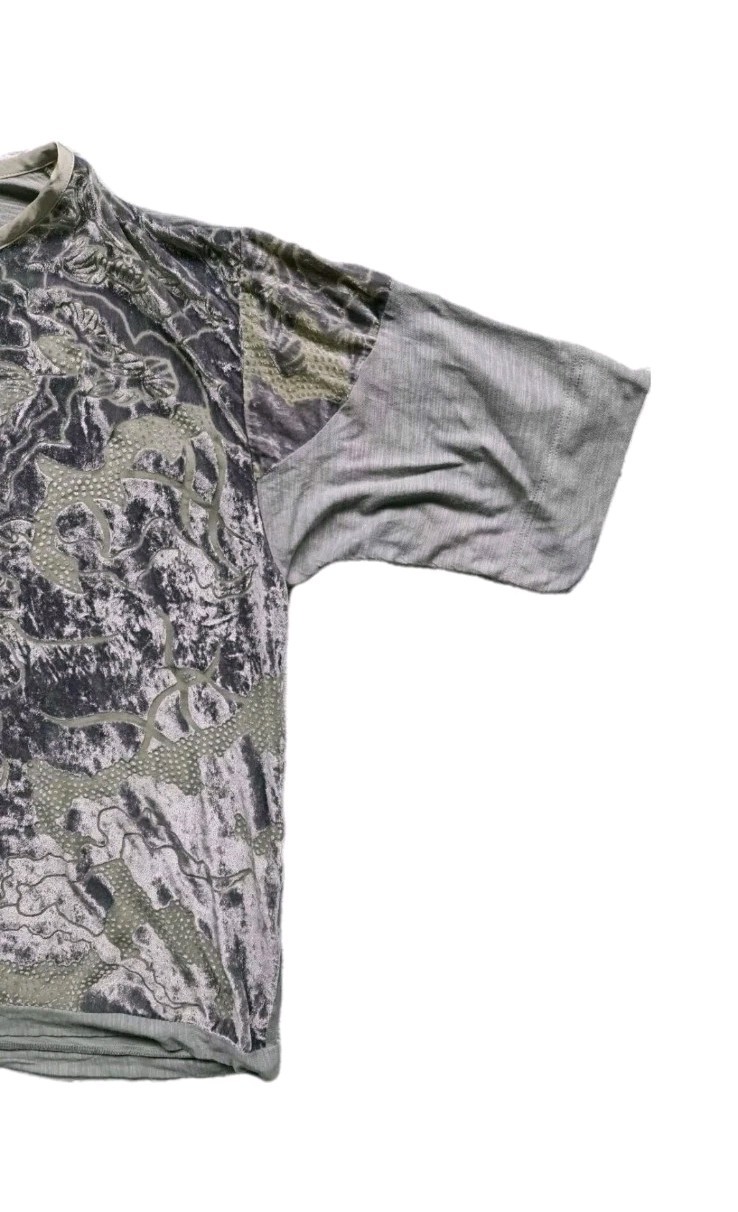 Tiny Womens Lilac/Grey Patterned Short Sleeve Vel… - image 10