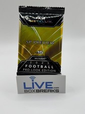 2025 Wild Card Metallix Football Pro-Look SP Preview Less /15 Pack