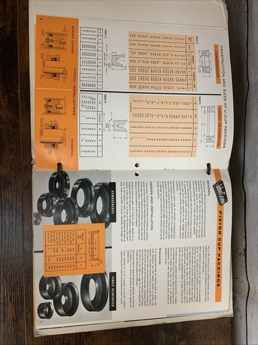 John Crane Handbook Catalog Parts Catalog Bulletin Chemlon Vintage Original - Picture 6 of 15