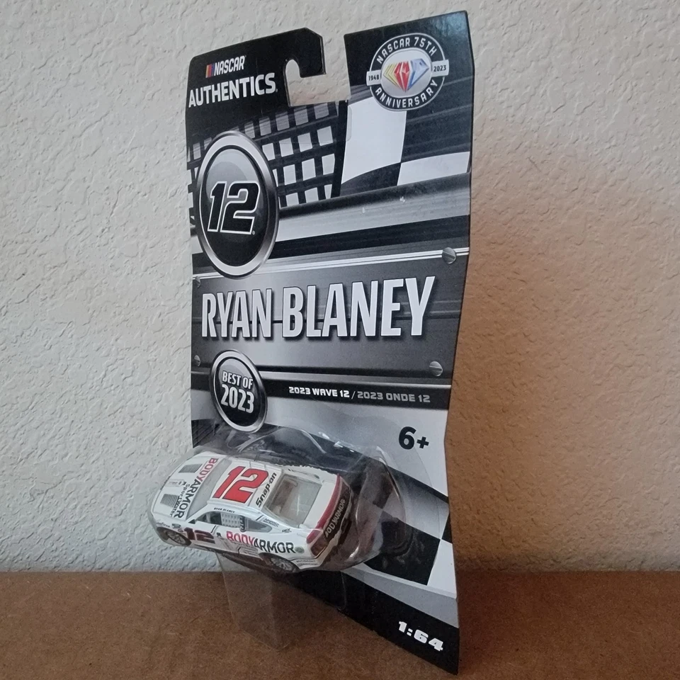Ryan Blaney #12 Bodyarmor Best NASCAR Authentics Diecast Car 1/64 2023 Wave 12 - Image 3 of 4